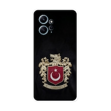 Redmi Note 12 4g Uyumlu Türk Sembolü Kurt Ve Bayrak Desenli Baskılı Silikon Kılıf Renkli