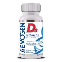 Evogen Vitamin D3 5000 Iu 60 Softgels