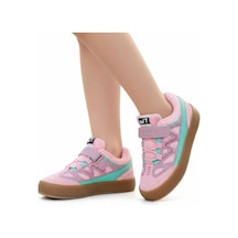 Ispartalılar 2026-5 Ortopedik Taban Çocuk Spor Ayakkabı Unisex Cırtlı Çocuk Spor Ayakkabı Pembe
