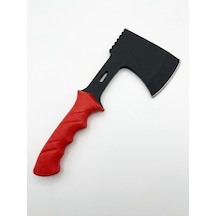 Ergonomik Kırmızı Saplı Çok Amaçlı Kompakt Outdoor Ve Kamp El Baltası