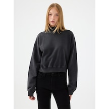 Loft Kadın Sweatshirt Antrasit