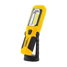 Sgs 5054 Sarjlı Led Fener 350lümen 3.7v 1200mah Sarı - Siyah