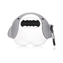 Microsonic Apple Uyumlu AirPods Pro 2.Nesil Kılıf Cartoon Figürlü Silikon Crtn-Fgr-Kpkblk