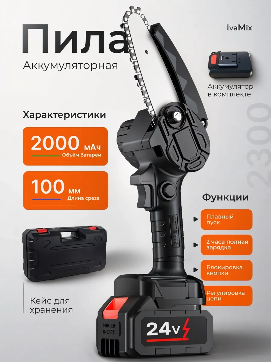 Ivamixx Akülü Zincirli Mini Avcı Testere 333825091