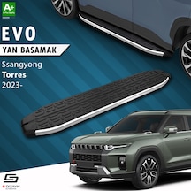 S-dizayn Ssangyong Torres Evo Krom Yan Basamak 183 Cm 2023 Üzeri A+ Kalite