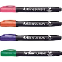 Artline Supreme Permanent Marker Pembe - Mor - Turuncu - Yeşil