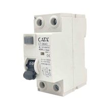 Cata Ct-9640..40 Amper 30 Ma Kaçak Akım Rölesi Monofoze Çok Renkli