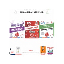 Nartest 8. Sınıf İngilizce Baş Ucu, Türkçe Senaryo, Din 32 Deneme 3 Kitap Seti