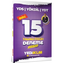 Yediiklim Yayınları 2026 Yds Yökdil Ydt Tüm Soru Tipleri Tamamı Özgün Mini 15 Deneme