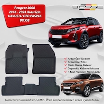 Peugeot 3008 Paspas Araca Özel 2016 2024 Bosse Paspas 3d Havuzlu