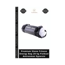 Premium Stone Fıtness Energy Bag 20 Kg Fiziksel Antrenman Egzersiz