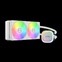 Gamdıas Aura Gl240 V2 Wh White Edition 240mm Rgb 2 Fanlıcpu Sıvı Soğutma 1923