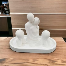 Bernami Mum Pinterest Dekoratif Sarılan Çift, 2 Adet Çocuk Figürü Ve Yatay Stand Diğer