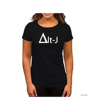 Alt-j Siyah Kadın Tişört