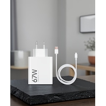 67w Şarj Adaptörü Ve Type-c Kablo Seti Xucz67wşarj-2 Belirtilmemiş