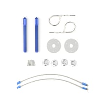 Araba Evrensel Çekme Tel Kaput Kilidi Mavi