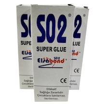 Elsabond S02 Japon Yapıştırıcısı 20gr 3 Adet