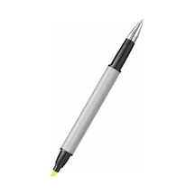 Scrikss Doppıo Mavi Sarı Fosforlu Roller Kalem