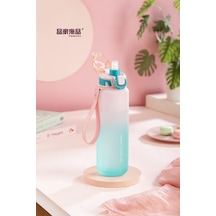 Pınkah Pj-782 Çıkarılabilir Pipetli Pembe Sportif Tritan Matara Diğer