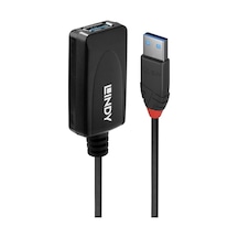 Lindy Lın-43157 10 Mt Usb 3.2 Gen1 To Usb 3.2 Gen1 Erkek-dişi Usb Uzatma Kablosu