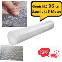 Balonlu Naylon Sargı Havalı Eşya Koruma Ambalaj Pat Pat 96 CM x 5 M