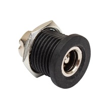 Adaptör Fişi Içi Metal 12Mm Yuvarlak Somunlu Dc Şase 2.1Mm (Ic-2