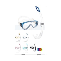 Cressi Onda Maske Mexico Şnorkel Seti Clear-blue Clear - Blue