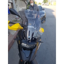 2018-24 Bmw F750 Gs Uzun Ön Cam Açık Füme Zeus 4Mm 52Cm F 750Gs