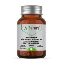 Venatura Magnezyum Bisglisinat Sitrat Ve P5P Vitamin B6