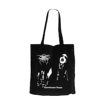 Darkthrone Transilvanian  Siyah Kanvas Bez Çanta Siyah