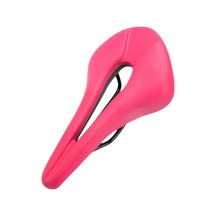 Suntek Bisiklet Eyeri Yumuşak Pu Deri Koltuk Yeni Başlayanlar Pembe