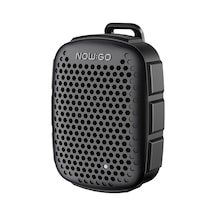 Nowgo Lava Clip 5w Klipsli Su Geçirmez Taşınabilir Mini Bluetooth Hoparlör Siyah
