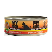 My Food Jöleli Tavuklu Parça Etli Yavru Kedi Maması 12 x 100 G