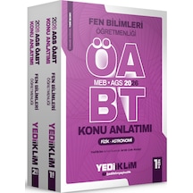 Yediiklim Yayınları 2026 Meb Ags Öabt Fen Bilimleri Öğretmenliği Konu Anlatımı 2 Cilt