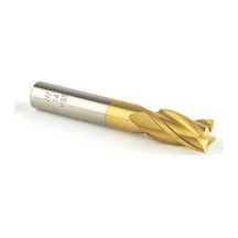 Gfb Hss 4 Ağızlı Titan Kaplı Parmak Freze 5 MM 2902