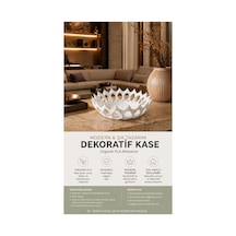 Modern Dekoratif Meyve & Sunum Kasesi / Salon, Mutfak Ve Sehpa Dekoru Siyah