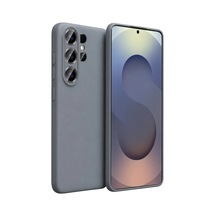 Samsung Galaxy Uyumlu , S26 Ultra Nano İçi Kadife Silikon - Gri