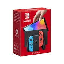 Nintendo Switch Oled 64 Gb Oyun Konsol Kırmızı-Mavi