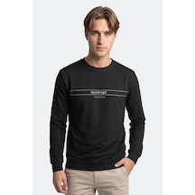 Slazenger Garret Erkek Siyah Sweatshırt