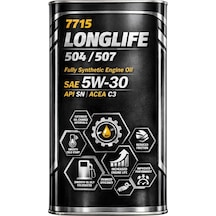 Longlife  5W-30 504/507 Tam Sentetik Motor Yağı
