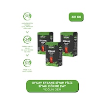 Ofçay Efsane Filiz Siyah Çay 3 x 1 KG