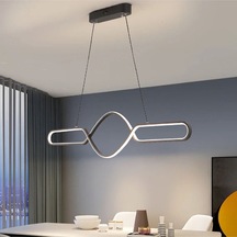 Neo / Sarkıt Avize / 90 Cm / 3 Renk Işık / Antrasit Gövde / 3 Yıl Antrasit