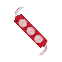 12 Volt 3 Watt Kırmızı Led Modül - 74x20 Mm - 3030 Çip
