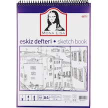 Südor Mona Lisa A4 Telli Eskiz Defteri 50 Yp 120 G