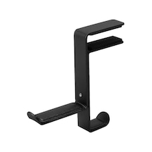 Vkemall Ayarlanabilir Kulaklık Askısı - Pu Yumuşak Pedli, Metal Duvar Klipsi, Kaymaz Tasarım