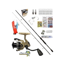 Outrax 4000 270cm 20-40gr Remixon Double Black Kıyı Spin Olta Takımı Seti
