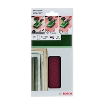 10'lu Titreşimli Zımpara Kağıdı, 93 X 185 Mm 60 Kum