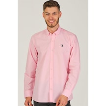 G925 Dewberry Erkek Gömlek-pembe Pembe