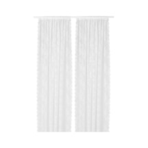 Ikea Alvıne Tül Perde 145x300 Cm Beyaz