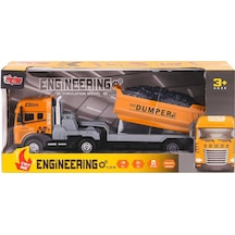 Klx800-241-42-43-44 Işıklı Müzikli İnşaat Tırı 1:24 -vardem Oyuncak Çok Renkli
